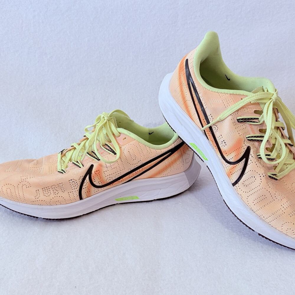 Nike Air Zoom Pegasus 36 Shoes Womens 9.5 Orange Running Comfort Sneakers